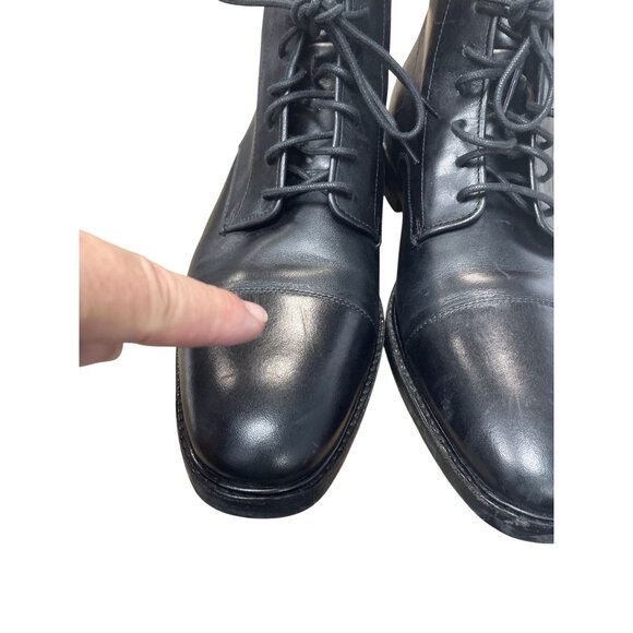 Cole Haan Mens Black Leather Ankle Chukka Waterproof Boots Sz 11.5M SKU 9545 - Picture 15 of 16